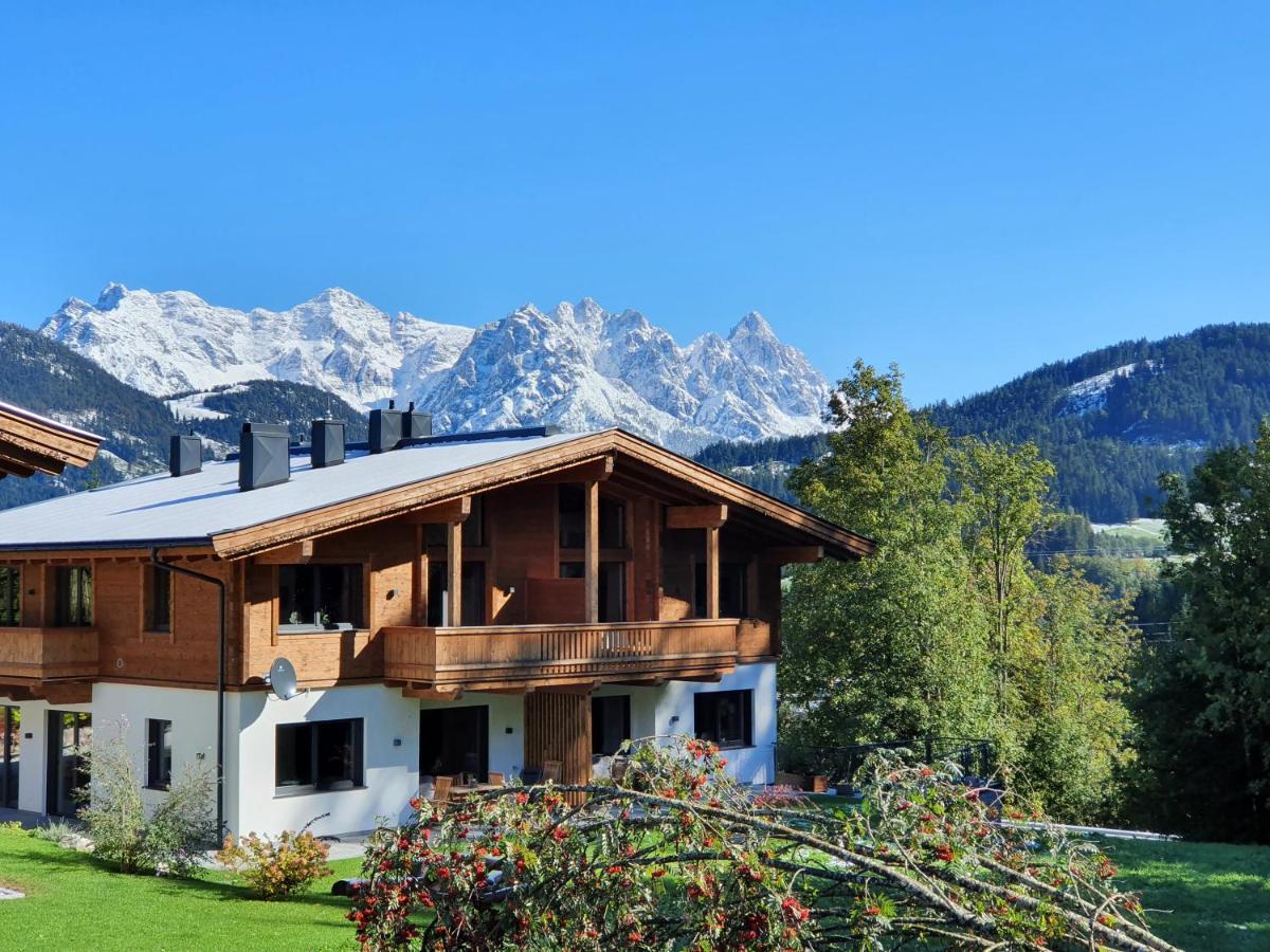 Zeitfrei Chalet Apartments Fieberbrunn Eksteriør billede