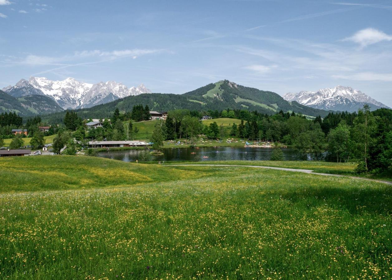 Zeitfrei Chalet Apartments Fieberbrunn Eksteriør billede