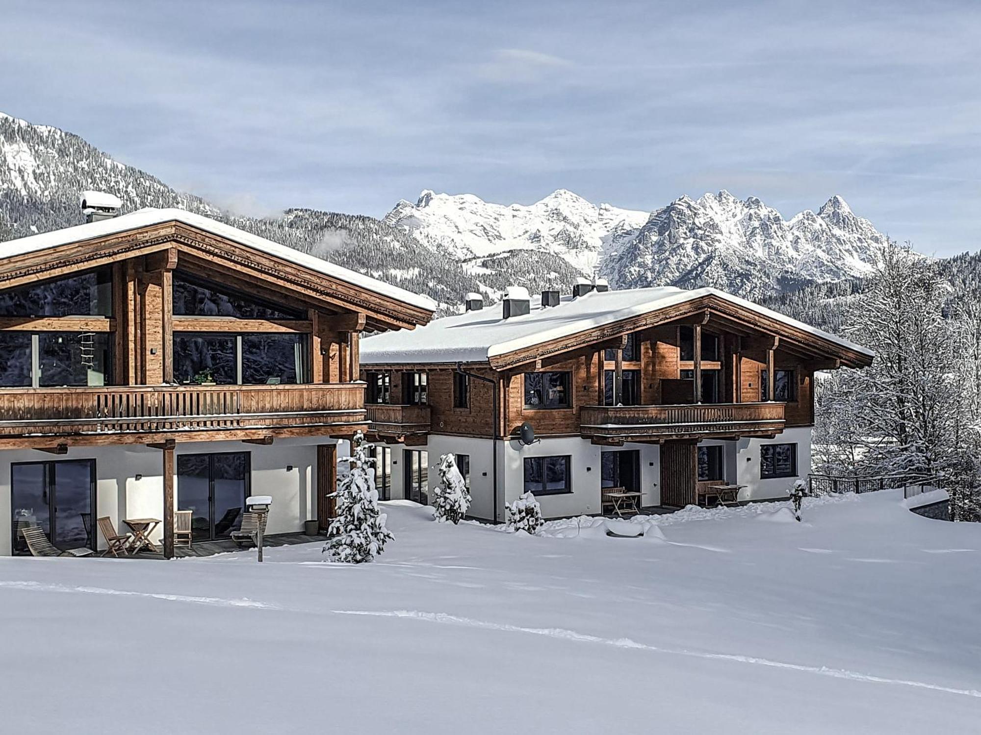 Zeitfrei Chalet Apartments Fieberbrunn Eksteriør billede