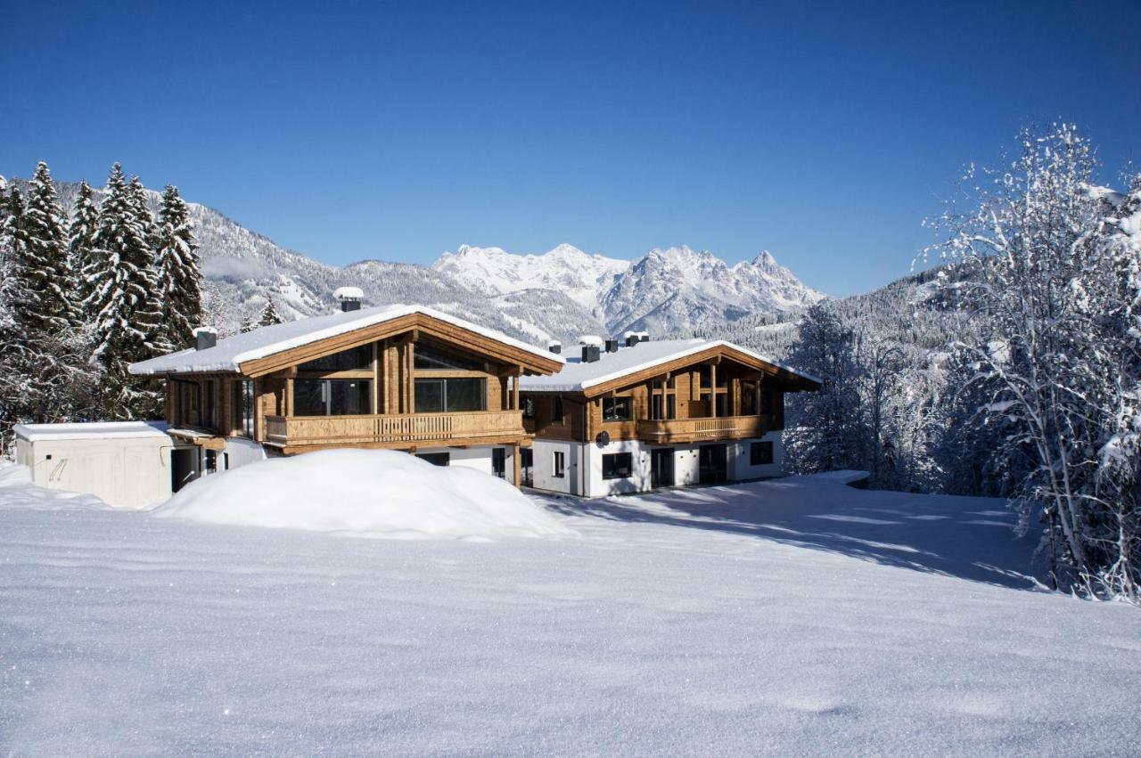 Zeitfrei Chalet Apartments Fieberbrunn Eksteriør billede