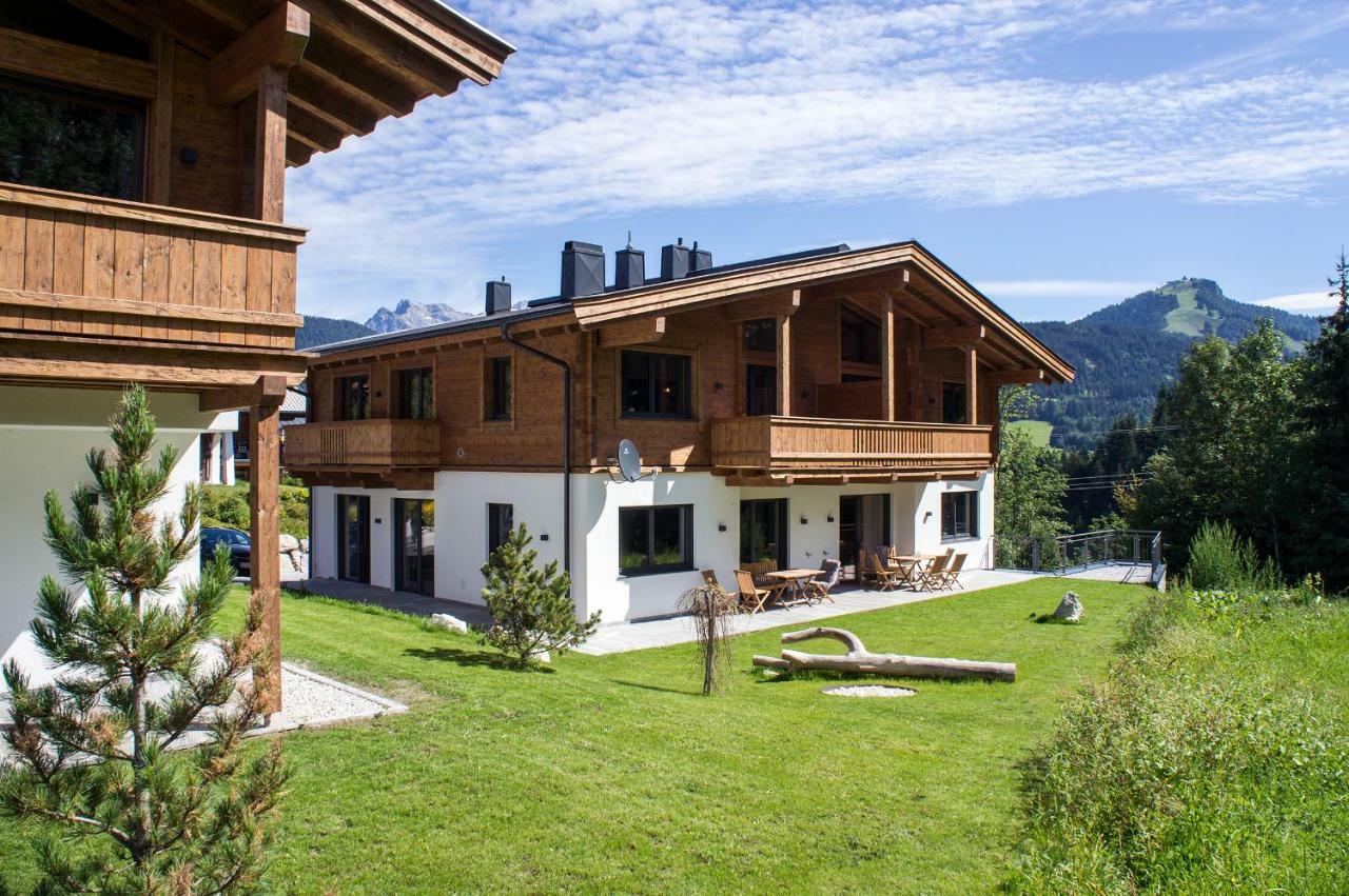 Zeitfrei Chalet Apartments Fieberbrunn Eksteriør billede
