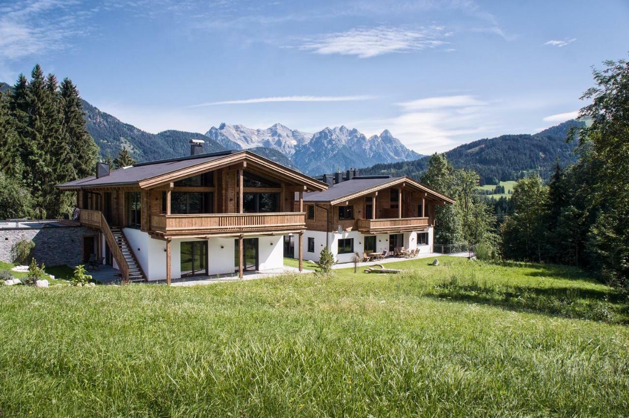 Zeitfrei Chalet Apartments Fieberbrunn Eksteriør billede