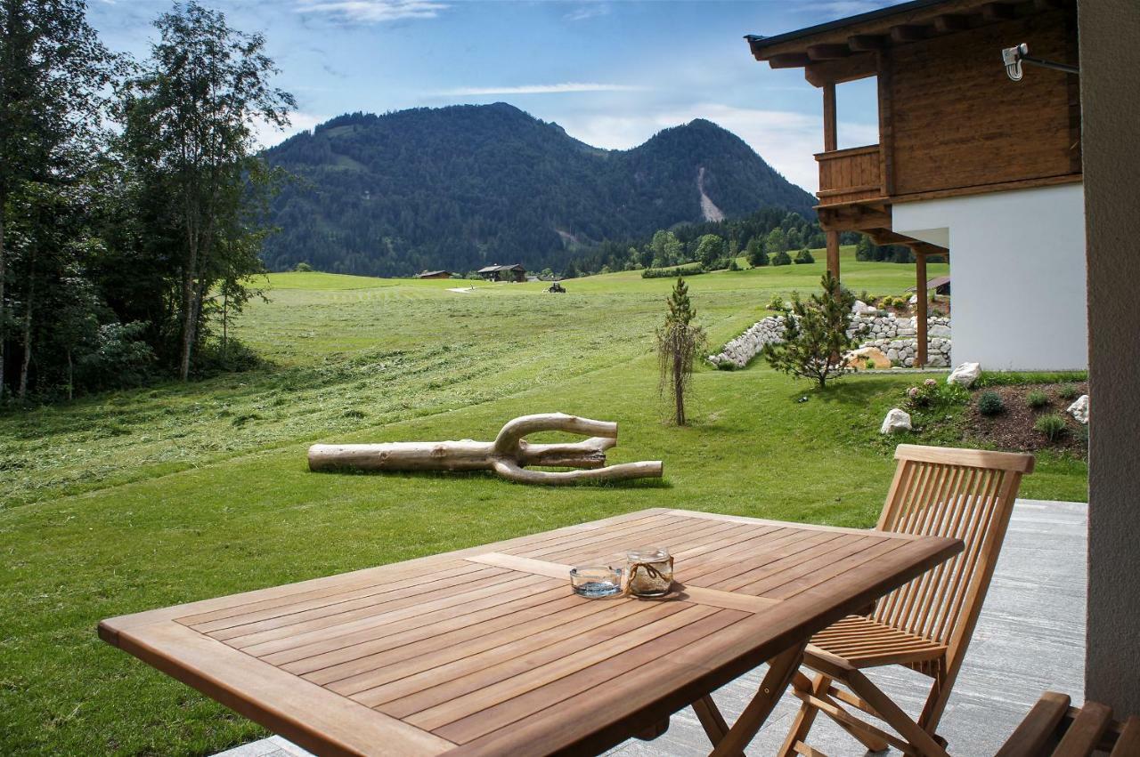 Zeitfrei Chalet Apartments Fieberbrunn Eksteriør billede